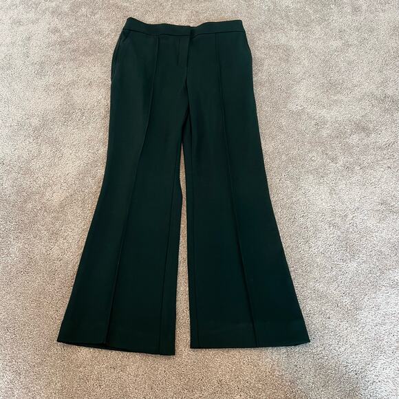 Rachel Zoe Women's Dark Green Trouser Pant Size 10 - Picture 2 of 11